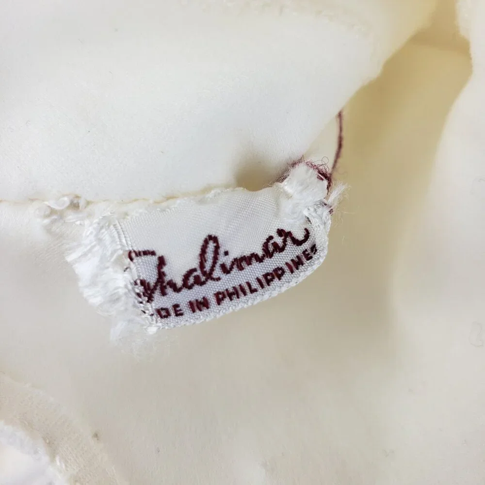 Vintage Shalimar White Gloves 50s 60s size 7